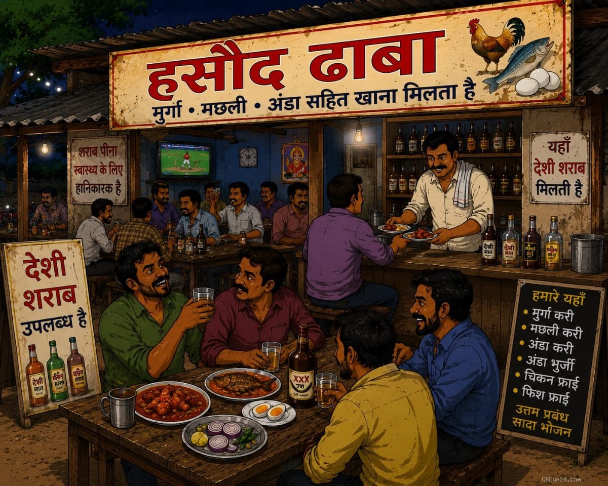 हसौद थाना क्षेत्र में अवैध शराब कारोबार पर लगाम नहीं, थाना प्रभारी की कार्यप्रणाली पर उठ रहे सवाल