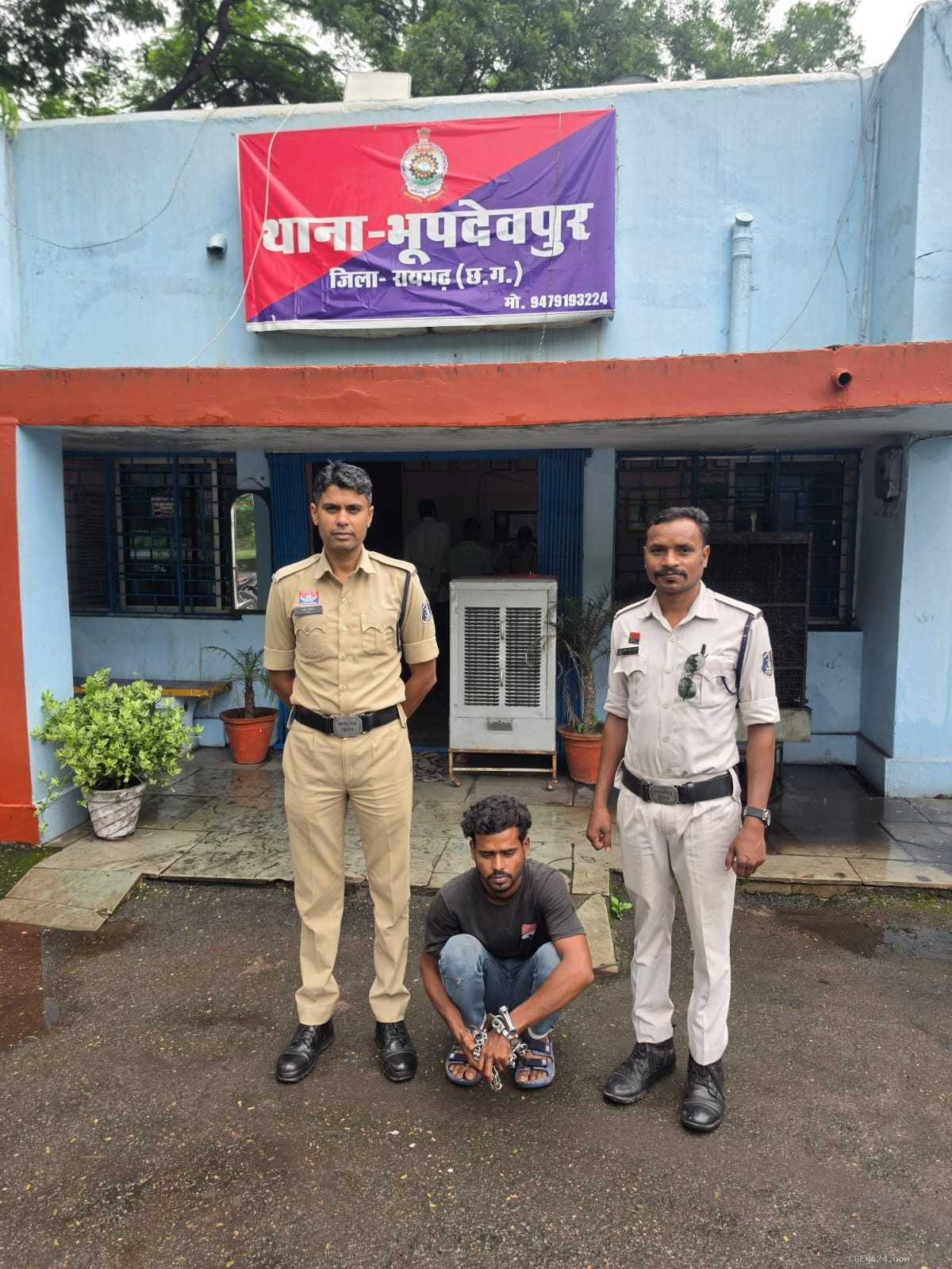 नाबालिक का शारीरिक शोषण करने वाले आरोपी को पुलिस ने पहुंचाया सलाखों के पीछे
