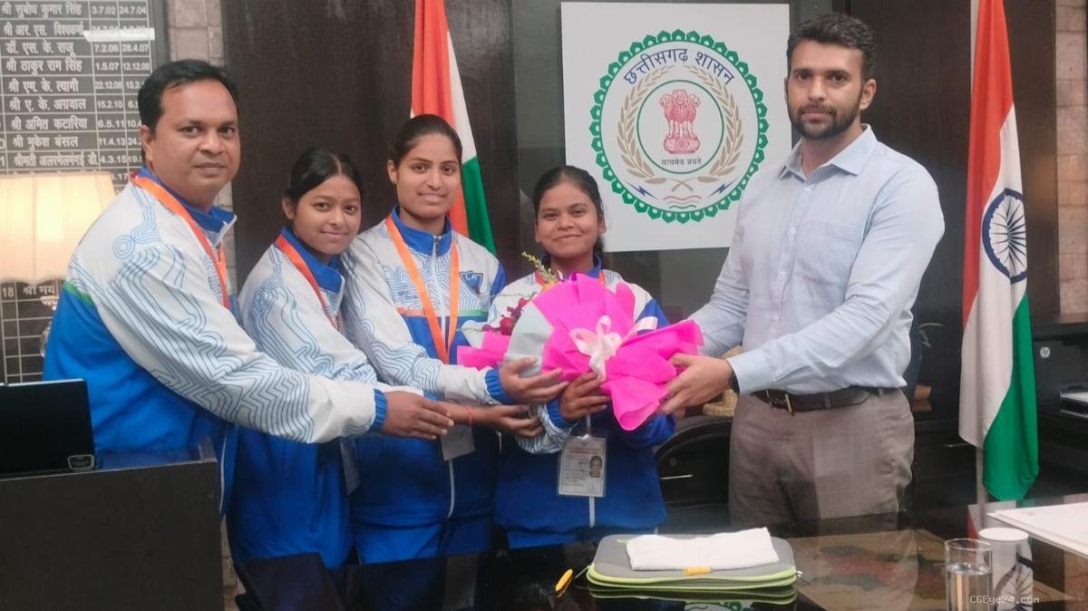 रायगढ़ की 3 बेटियों ने दिलाया भारत को कांस्य, मलेशिया में लहराया तिरंगा।